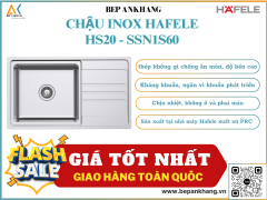 CHẬU INOX HAFELE  HS20 - SSN1S60  567.20.266